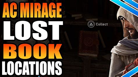 Where To Find All The Lost Books In Assassin S Creed Ac Mirage Youtube