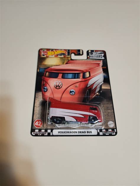 Hot Wheels Premium Boulevard Volkswagen Drag Bus 42 194735017386 Ebay