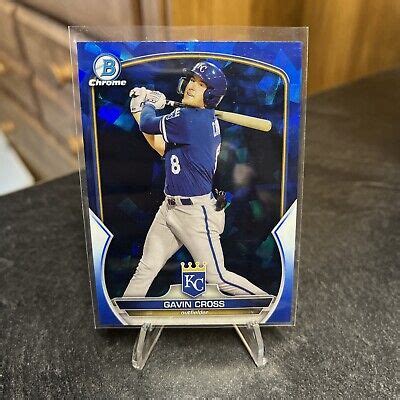 Bowman Chrome Sapphire Gavin Cross Bcp Royals Ebay