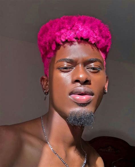 Hair Color Male Dark Skin