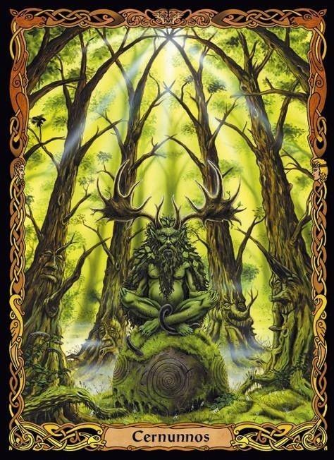 Der Keltische G Tterhimmel Cernunnos Art By Voenix Tree Of Life