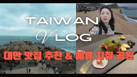 Taiwan Vlog 대만 타이베이 브이로그 시아버지 추천 대만 맛집 And 예류 지질 공원 Restaurant