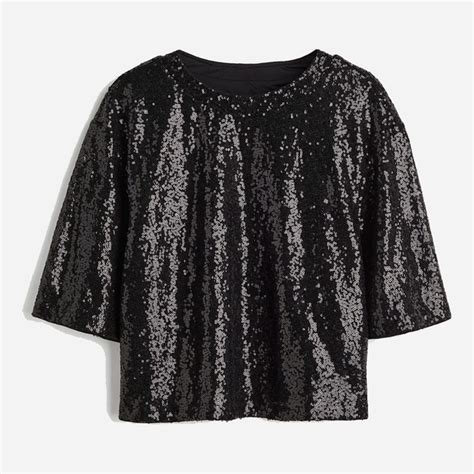 Футболка короткая женская H&M 1114339ral XS Черная (PS2030000272266 ...