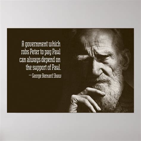 George Bernard Shaw Quote Poster