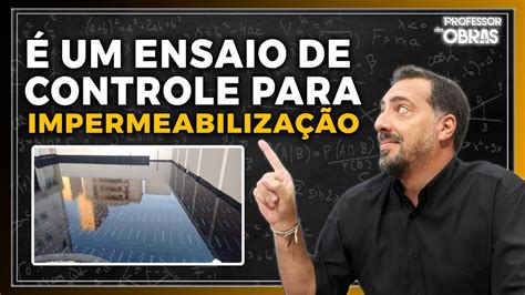 O que é TESTE DE ESTANQUEIDADE YouTube