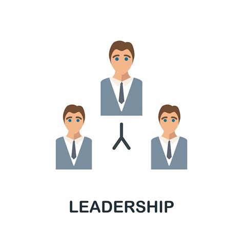 Premium Vector Leadership Flat Icon From Reputation Management