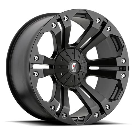 Alloy Wheel Xd Monster Matte Black Xd Series