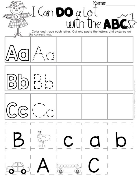 Abc Cut And Paste Activity By Teach Simple