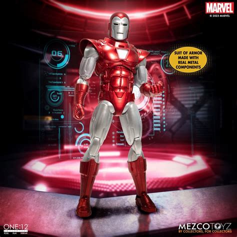 ONE 12 Collective Marvel Comics Iron Man Silver Centurion Action