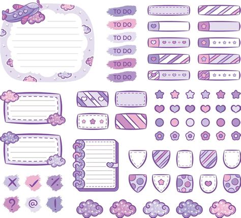 Journaling Pastel Cute Stickers Printable Buy Outlet Ricardoalpoim Br