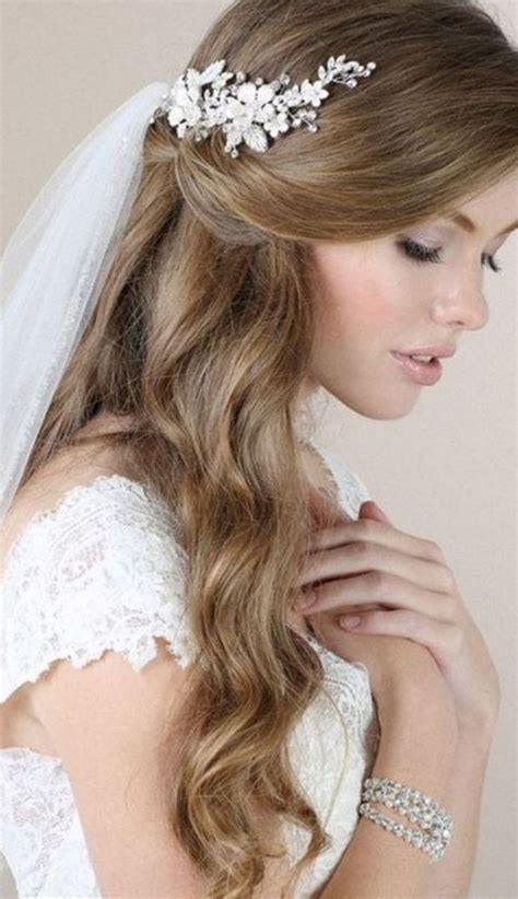 Wedding Hairstyles With Long Veil