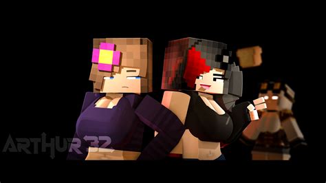 Jenny Mod Jenny Ellie And Grace Minecraft Fan Art 45291995 Fanpop