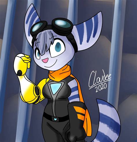 Female Lombax By Cloudeetoonzart On Deviantart