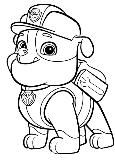 Dibujos De La Patrulla Canina Para Colorear Paw Patrol