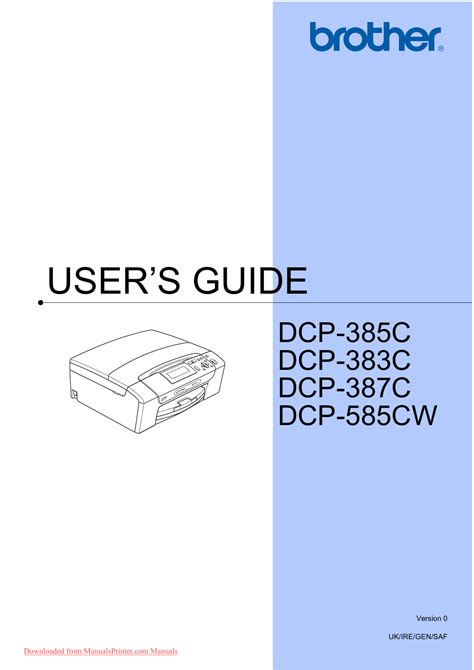 Brother DCP 585CW Printers User Guide Manual Pdf Manualzz