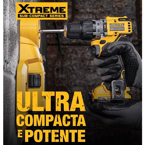 Parafusadeira Furadeira Impacto 3 8 12V XTREME DCD706 DEWALT Facilita