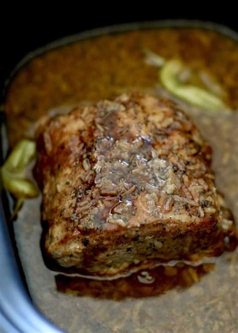 Crock Pot Mississippi Pork Roast The Country Cook