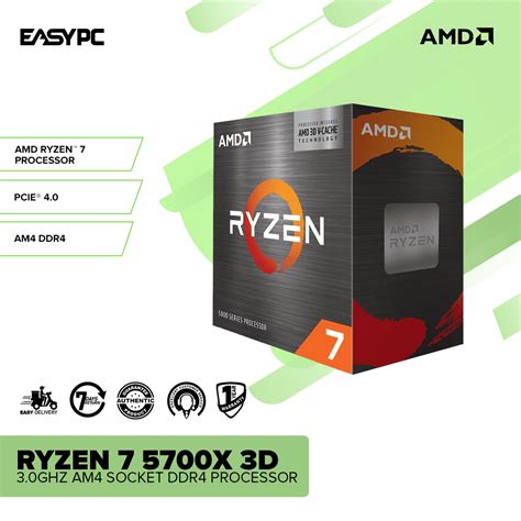 Easypc Amd Ryzen X Socket Am Ghz With Amd Wraith Stealth