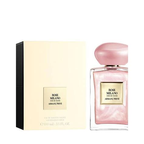 GIORGIO ARMANI ROSE MILANO SOIE DE NACRE NACREE EAU DE TOILETTE EDT