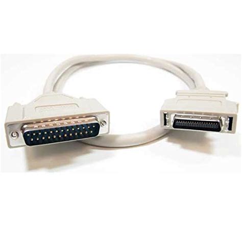 Sf Cable Ieee 1284 Ac Micro Centronics 36 Male To Db25 Male Cable For Hp Deskjet