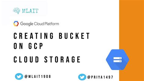 Creating Bucket On Gcp Cloud Storage Google Cloud Mlait Youtube