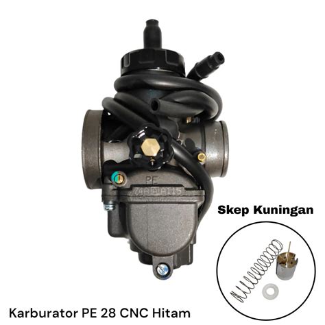 Karburator Keihin Original Black Series Tutup Cnc Pe 24 Pe 26 Pe 28