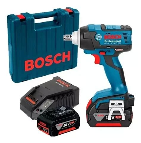 Llave Impacto 18v Brushless Enc 1 2 Bosch Gds 18 V Ec 250