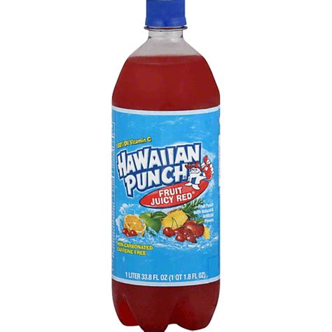 Hawaiian Punch Fruit Juicy Red 1 L Bottle Shop Valli Produce