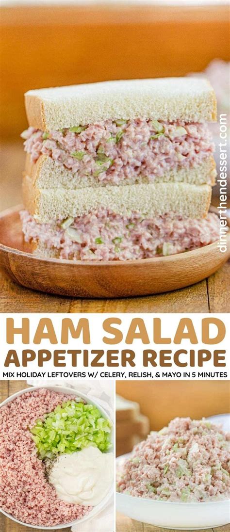 Ham Salad Recipe VIDEO Dinner Then Dessert