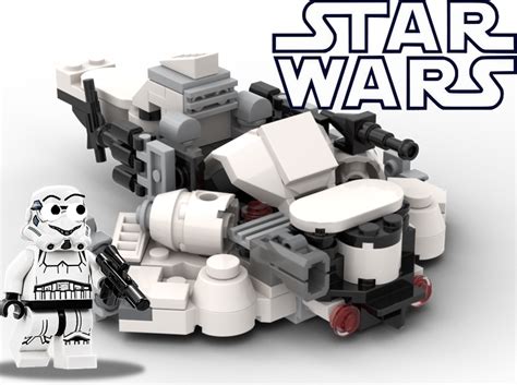 Lego Moc Stormtrooper Mech Speeder 75370 By Blueb Rebrickable