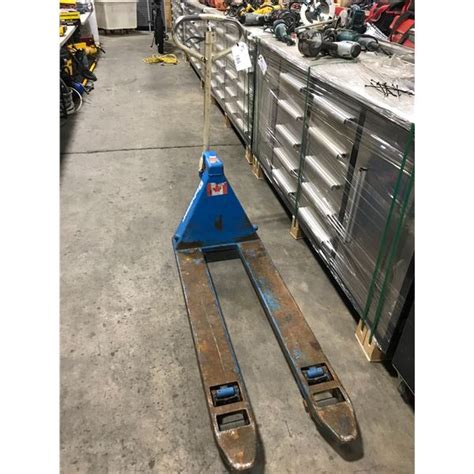 Bishamon 5500 Lbs Capacity Narrow Aisle Industrial Pallet Jack Able Auctions