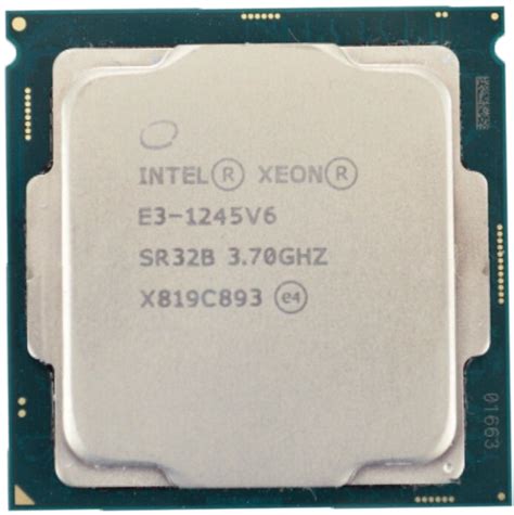 Intel Xeon Processor E3-1245 v6 8M Cache 3.70 GHz CPU - CHQstore