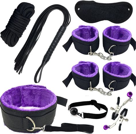 Hand Leg Cuffs Ankle Wrist Restraints Kit For Adults Couples Under King Bed Sexy