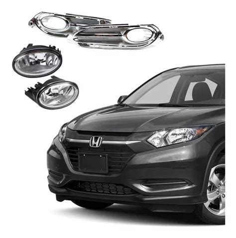 Kit Faros Niebla Honda Hr V Cromado Hrv Meses Sin