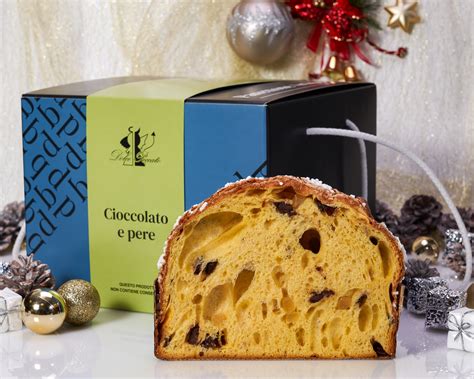 Panettone Pere E Cioccolato Fondente Gr Pasticceria Dolce Peccato