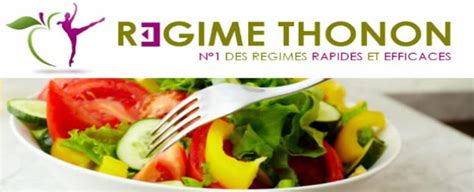 R Gime Thonon Vous Promet De Perdre Jusqu Kilos En Semaines