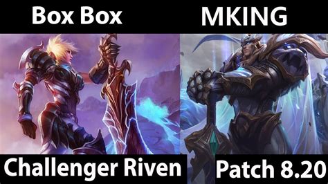 Box Box Riven Vs Garen Mking Top Box Box Riven Montage Youtube