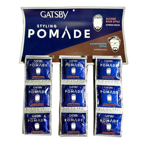 Jual Gatsby Styling Pomade Supreme Grease Gr X Sachet Hbhoz