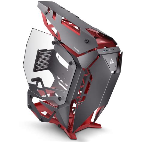 Buy Antectorque Blackred Aluminum Atx Mid Tower Computer Casewinner