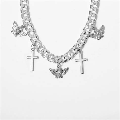 ANGEL CROSS NECKLACE