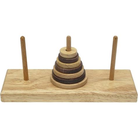 Tower of Hanoi | Puzzle Master Wood Puzzles | Puzzle Master Inc