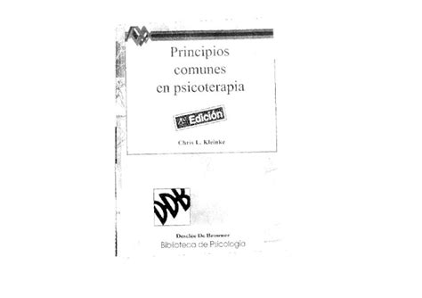 Pdf Principios Comunes De Psicoterapia Dokumen Tips