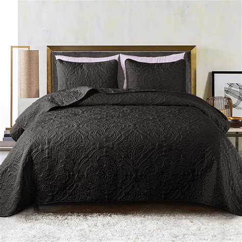 Exclusivo Mezcla Oversized King Quilt Bedding Set Lightweight Vintage