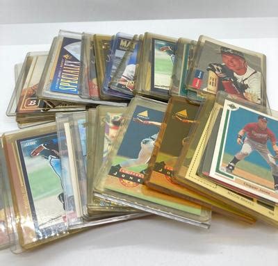 LOT 25 Baseball Cards Chipper Jones Collection EstateSales Org