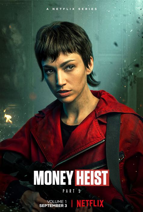 Money Heist La Casa De Papel Part 5 Vol 1 Profile Posters Released