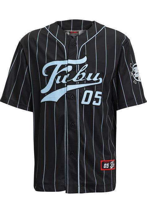 Fubu Langarmhemd Fubu Herren Fm232 003 1 Fubu Varsity Pinstripe