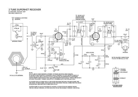 A Unique Schematic For A Superheterodyne Receiver Wiremystique