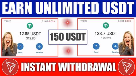 Earn Free Usdt Mining App Usd Mining Site Earn Usdt Instant