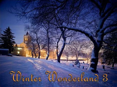 PPT - Winter Wonderland (Judith) 3 PowerPoint Presentation, free ...