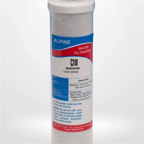 Water Filter Cartridges Alpine C U Carbon Block Aqua Fresh Water